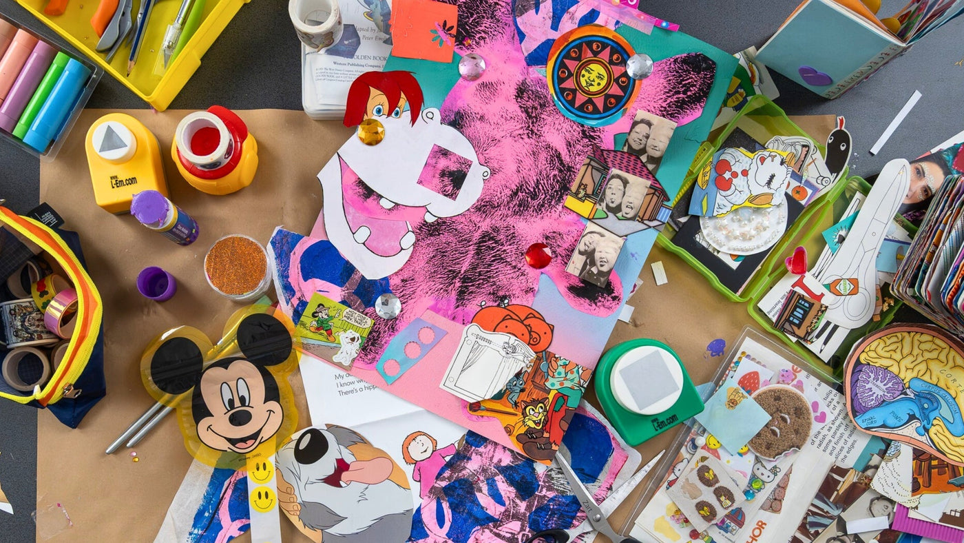 The Essentials of Collage Workshop Materials List