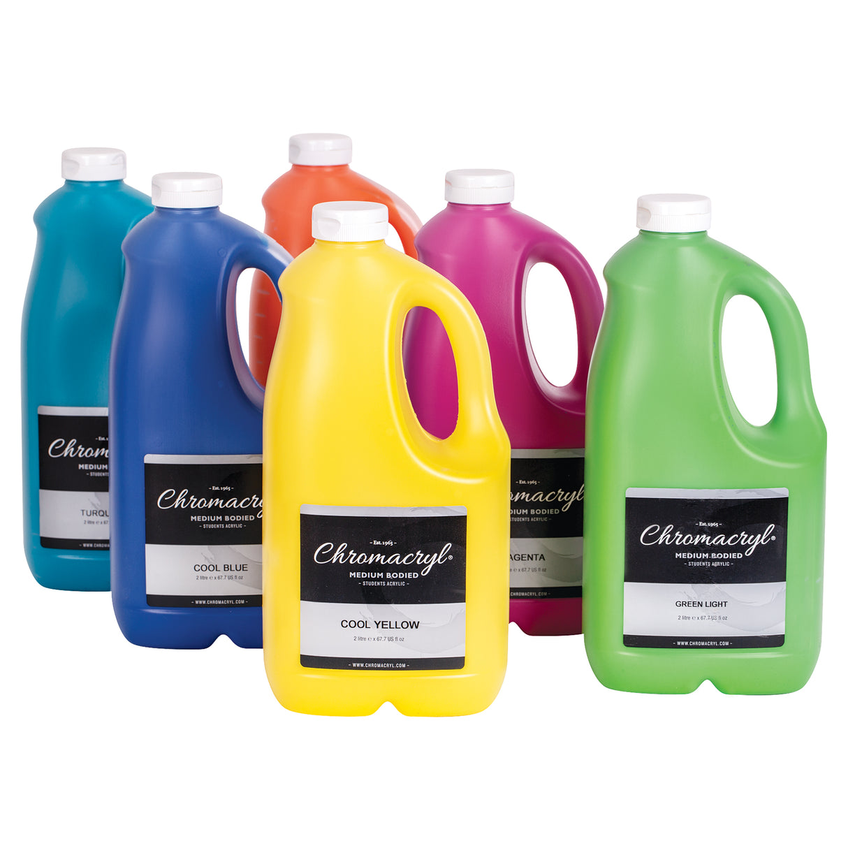 Chromacryl Acrylic Paint 2L Bottles