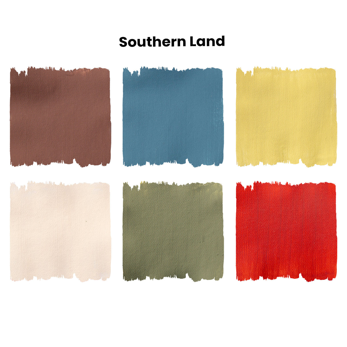 Zart School Australian Colours Acrylic Paint Set of 6 - Zart