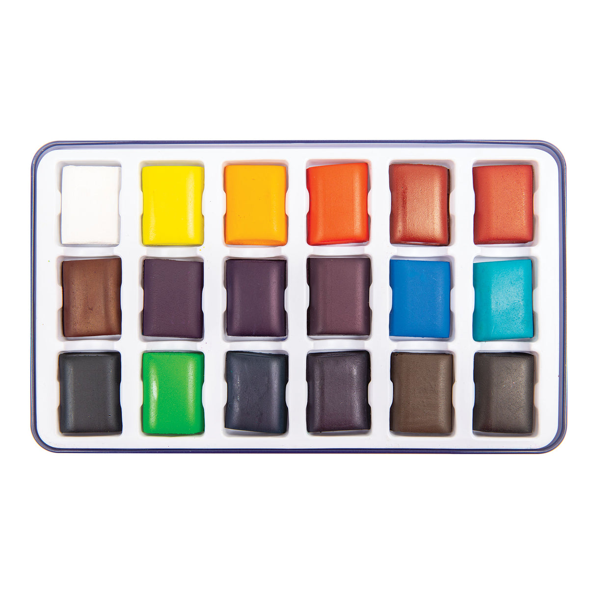 Primecolours Watercolour Palette Set of 18 - Zart