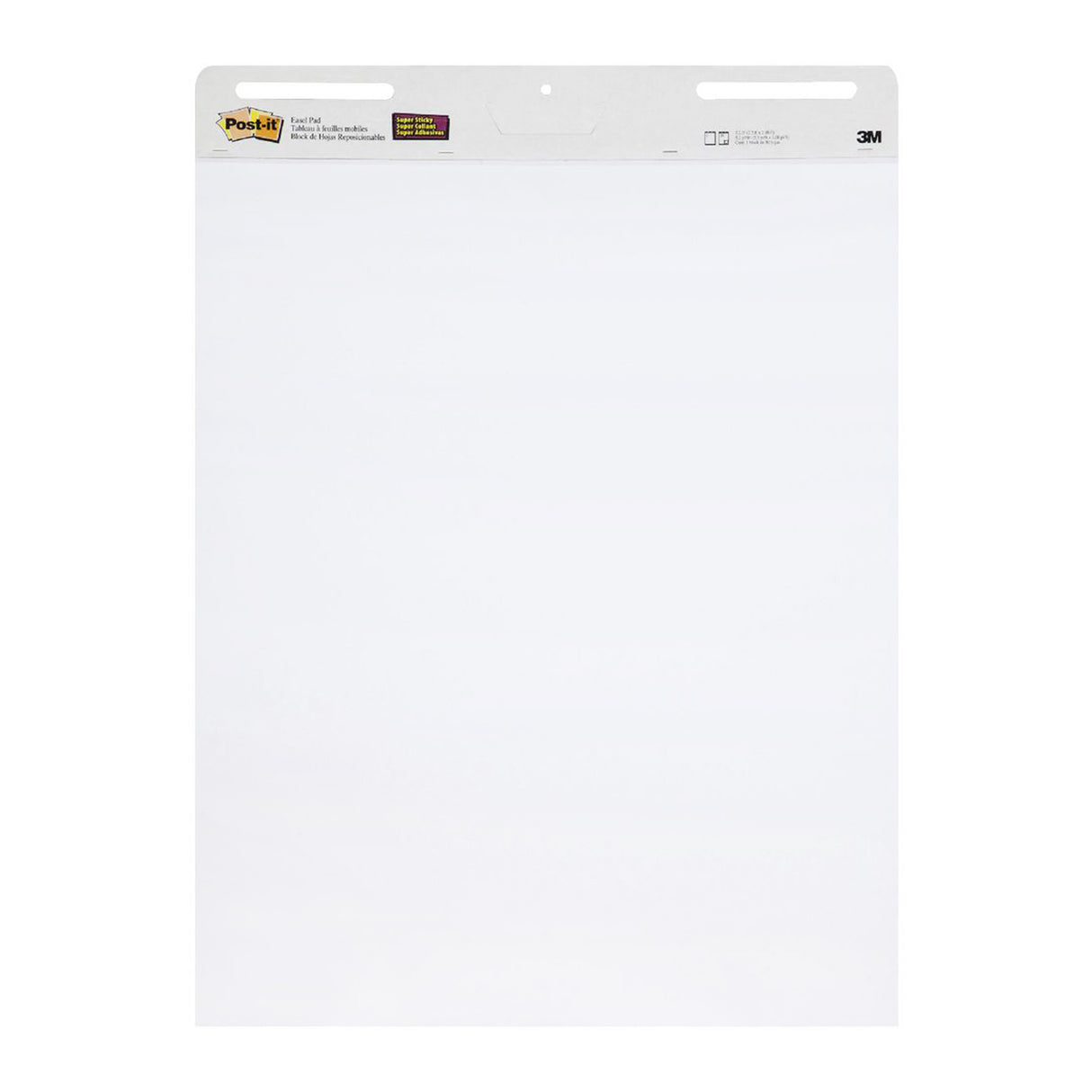 Post-it Easel Pads Super Sticky 635 x 775mm 30 Sheets - Zart