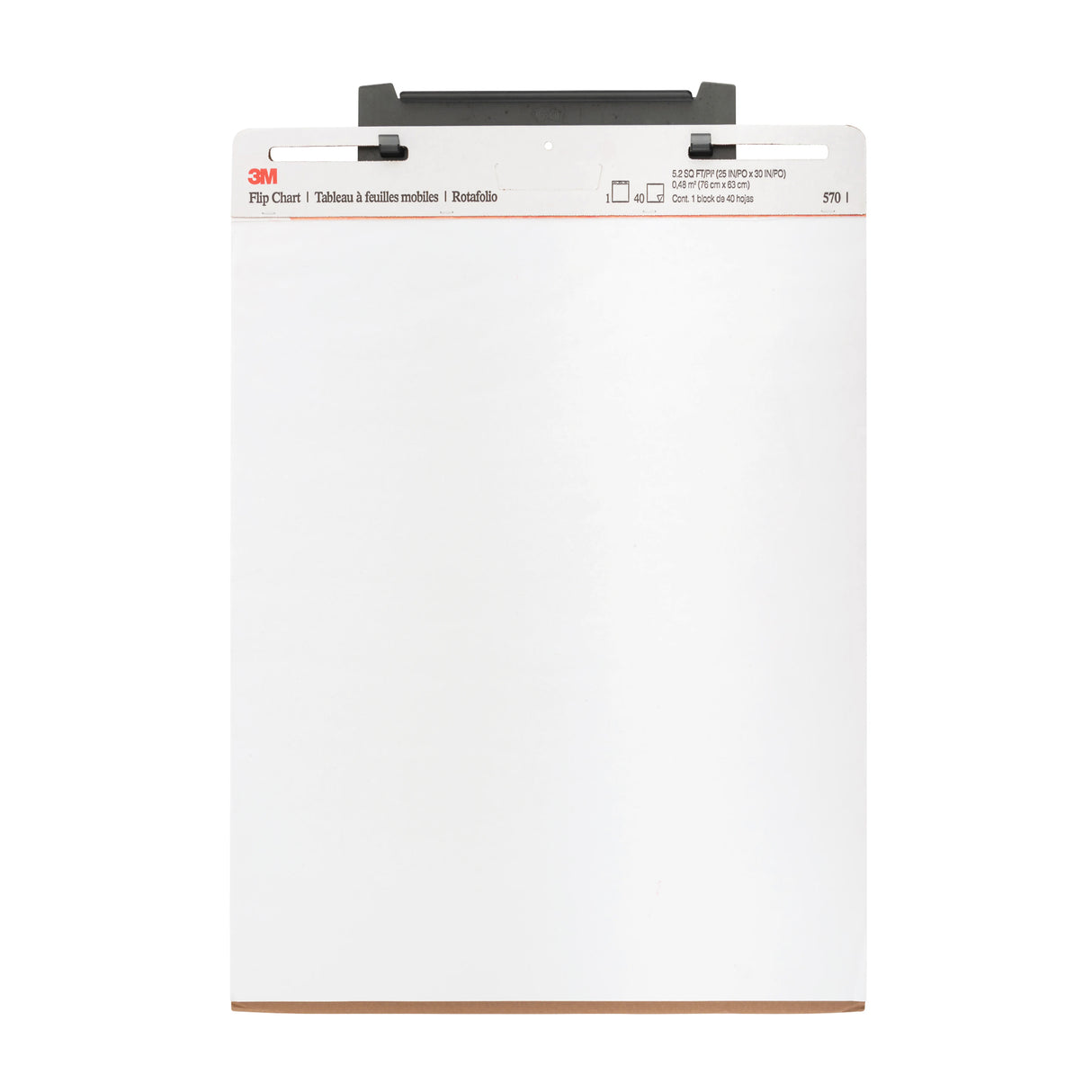 3M Flipchart Non Adhesive - Zart