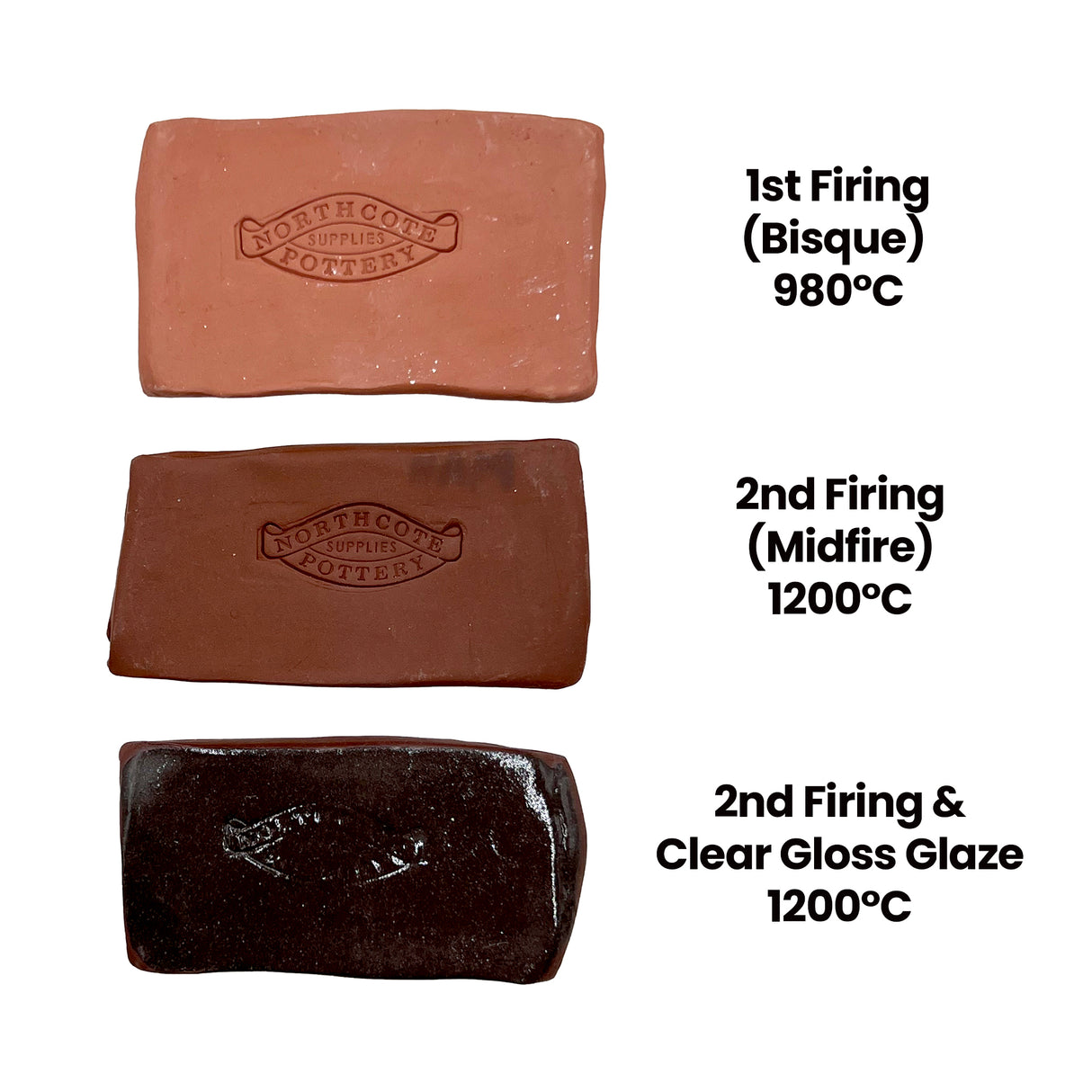 Mahogany Midfire Clay 10kgs