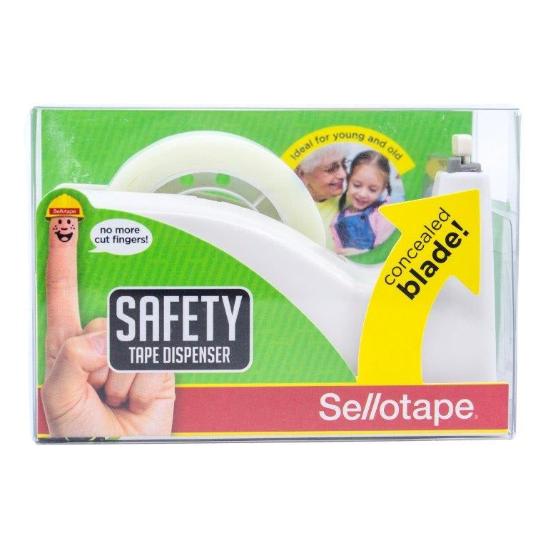 Sellotape Safety Tape Dispenser & Tape Small - Zart