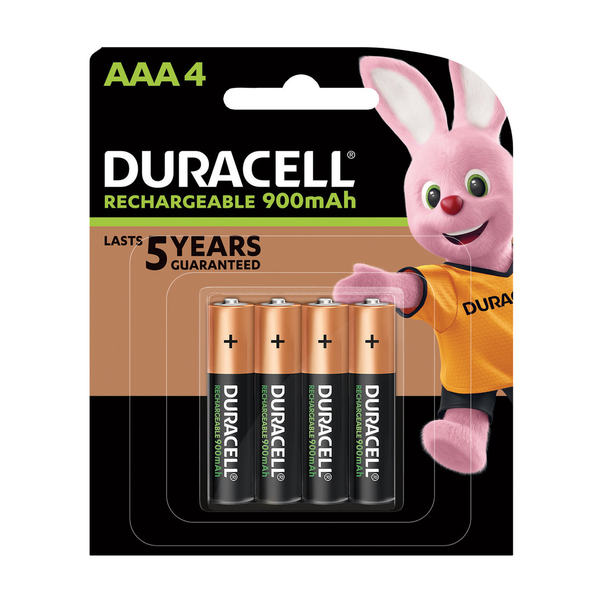 Duracell Rechargable Batteries AAA Pack of 4 - Zart
