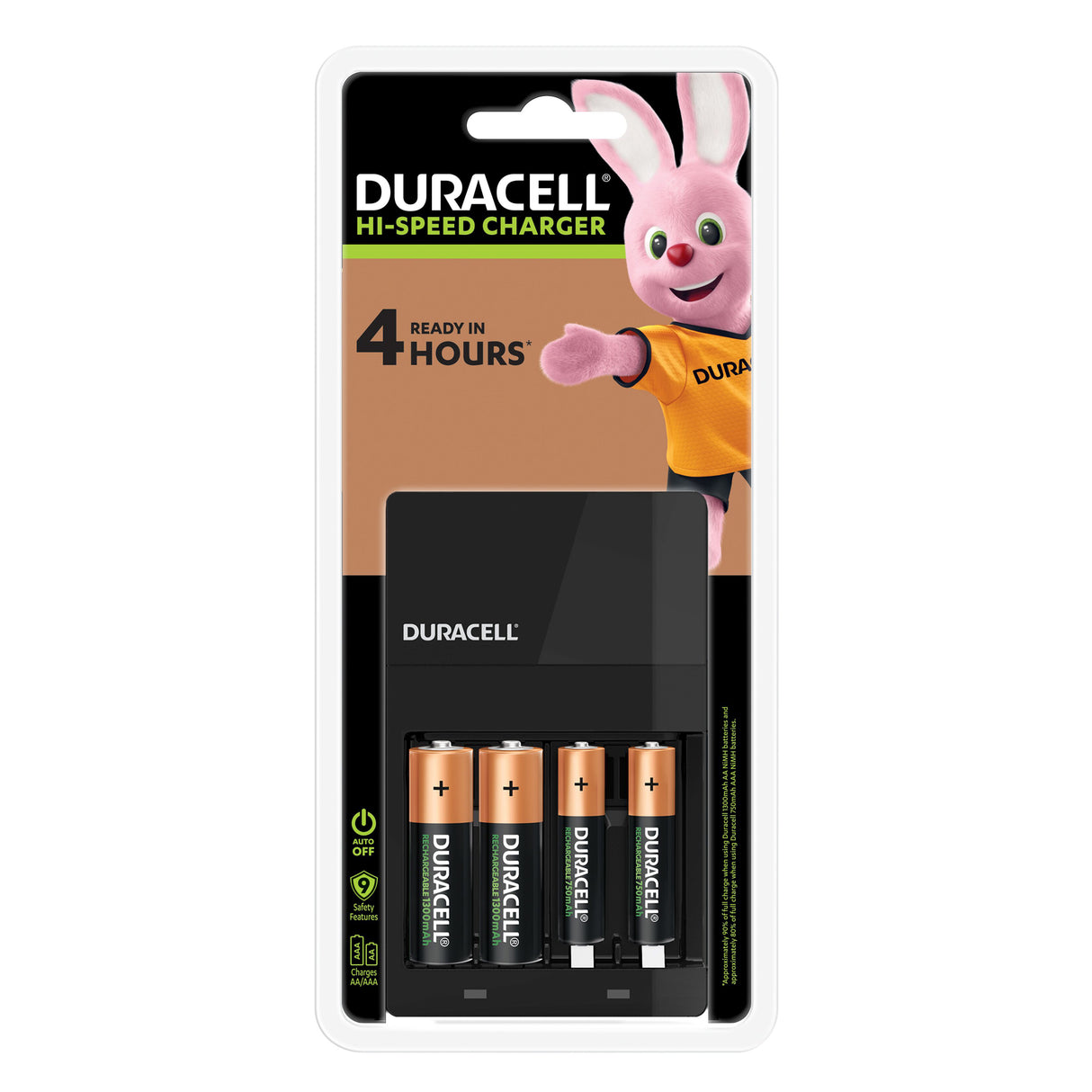 Duracell All in One Battery Charger - Zart