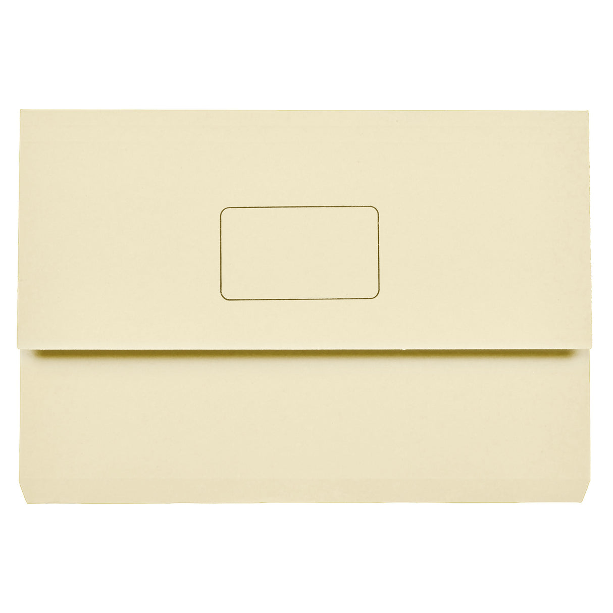 Foolscap Document Wallets Buff Manilla Board Pack of 10 - Zart