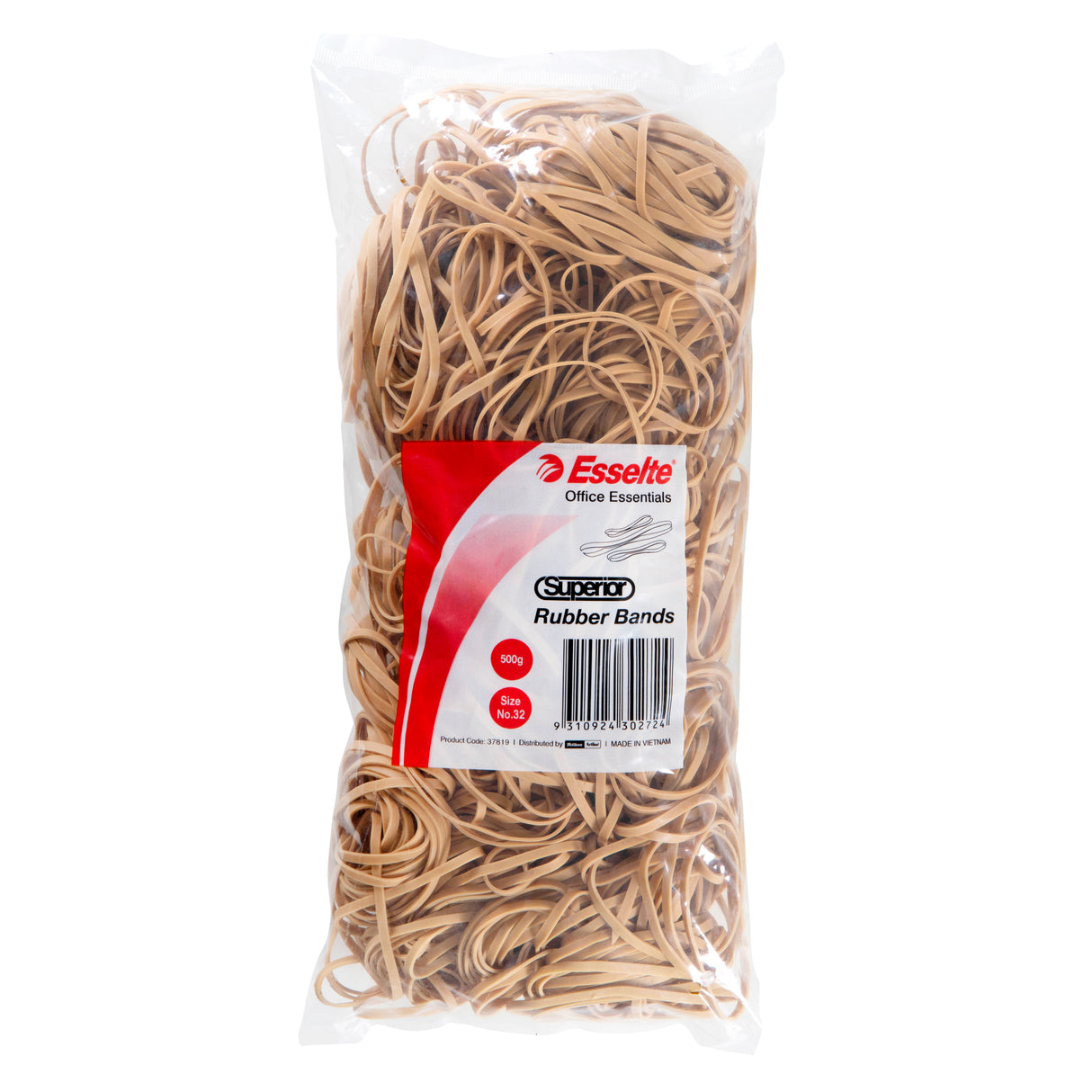 Esselte Superior Rubber Bands Size 32 500g - Zart