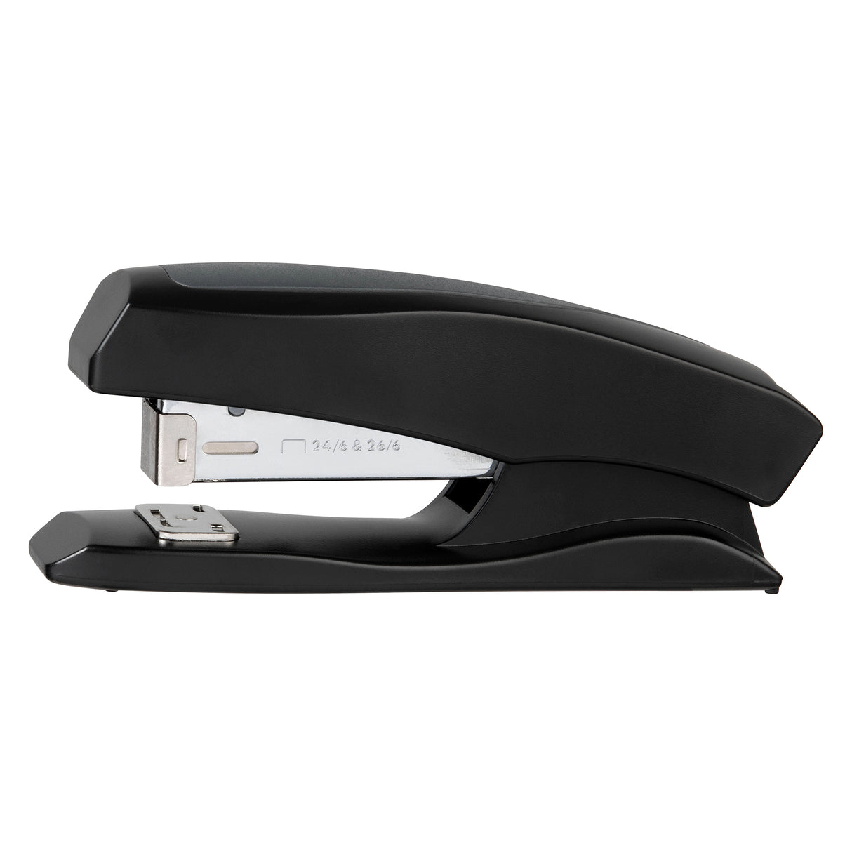 Marbig Halfstrip Plastic Desktop Stapler Black - Zart