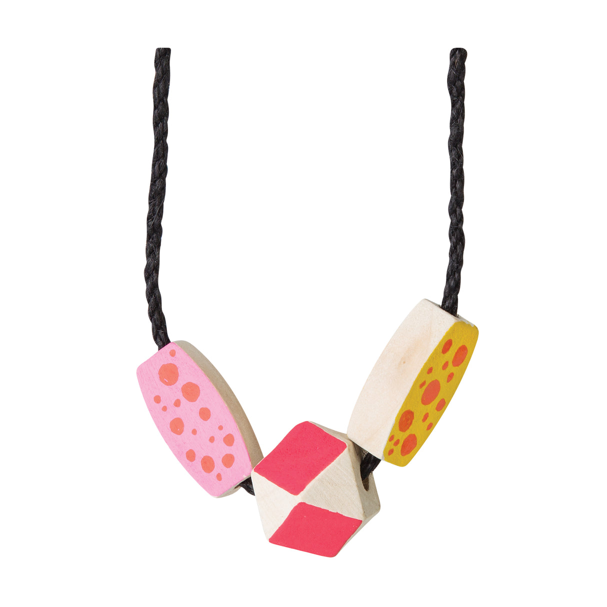 Wooden Natural Beads Assorted Pack of 92 - Zart