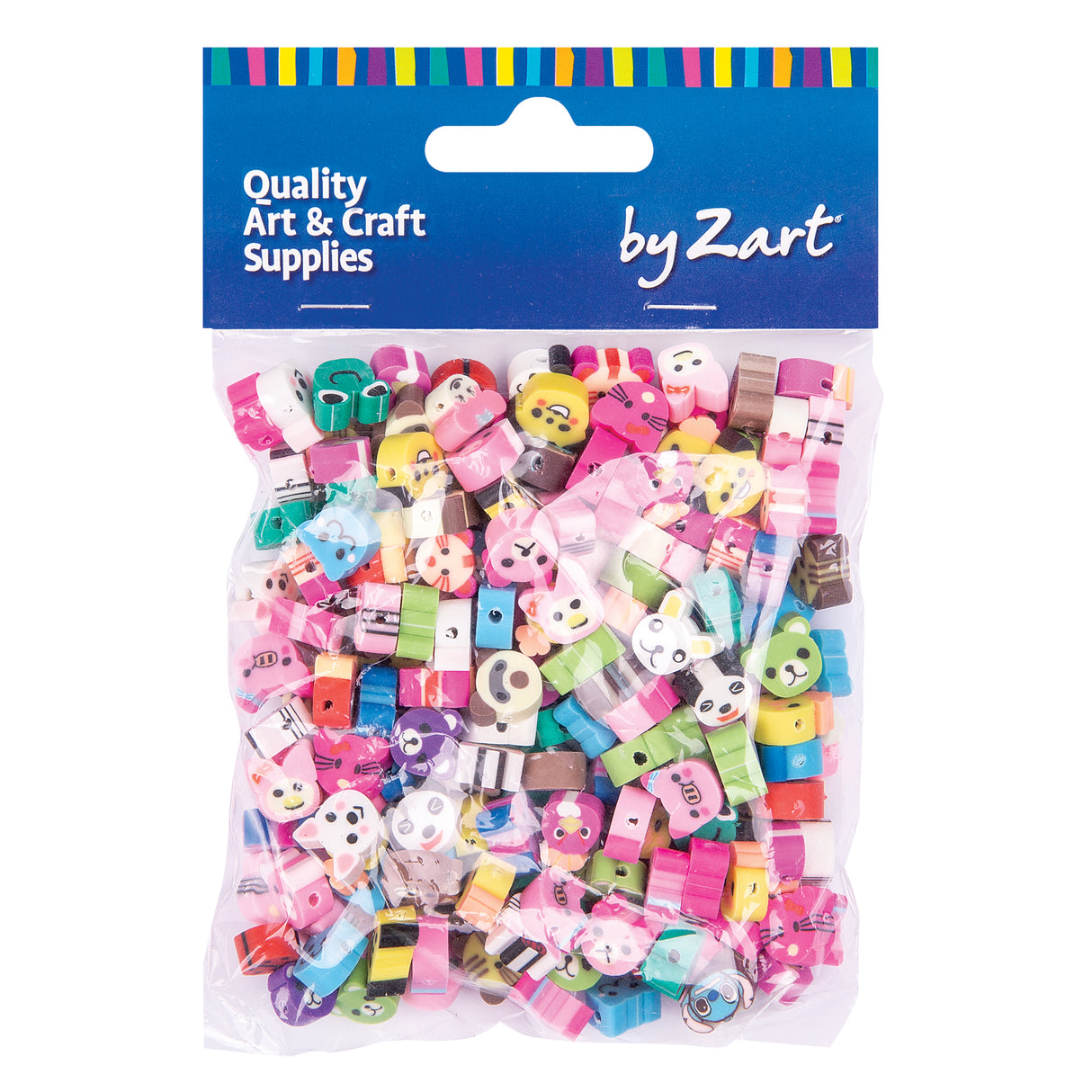 Beads Animal Heads Pack of 200 - Zart