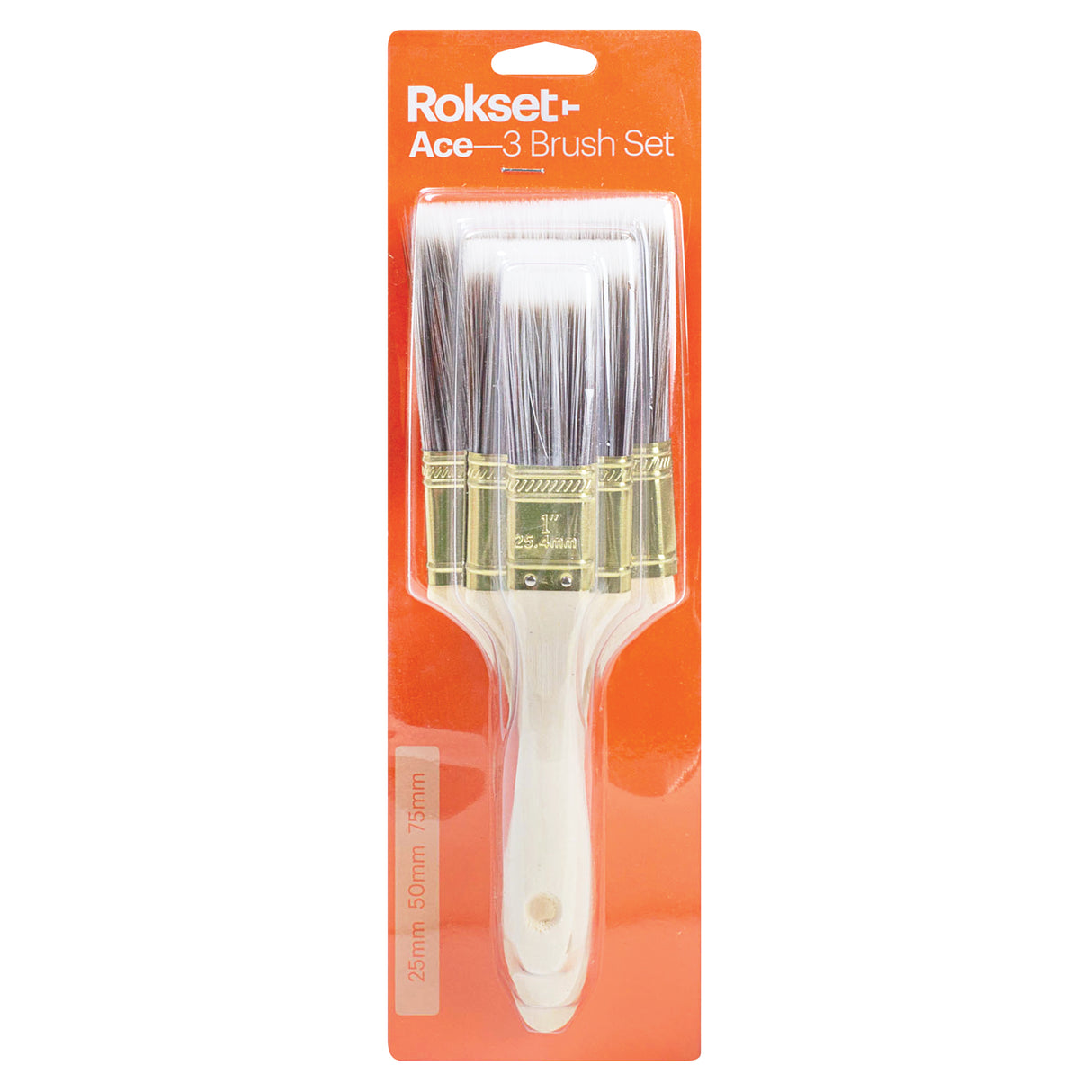 Outdoor Paint Brush Set of 3 - Zart