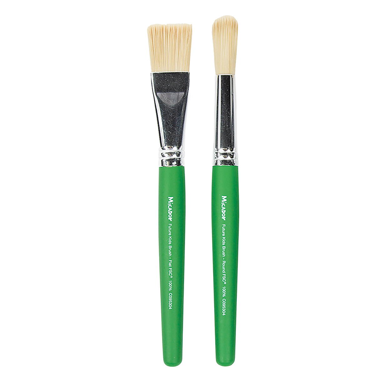 Micador Future Kids Brush Round & Flat Classpack of 30 - Zart