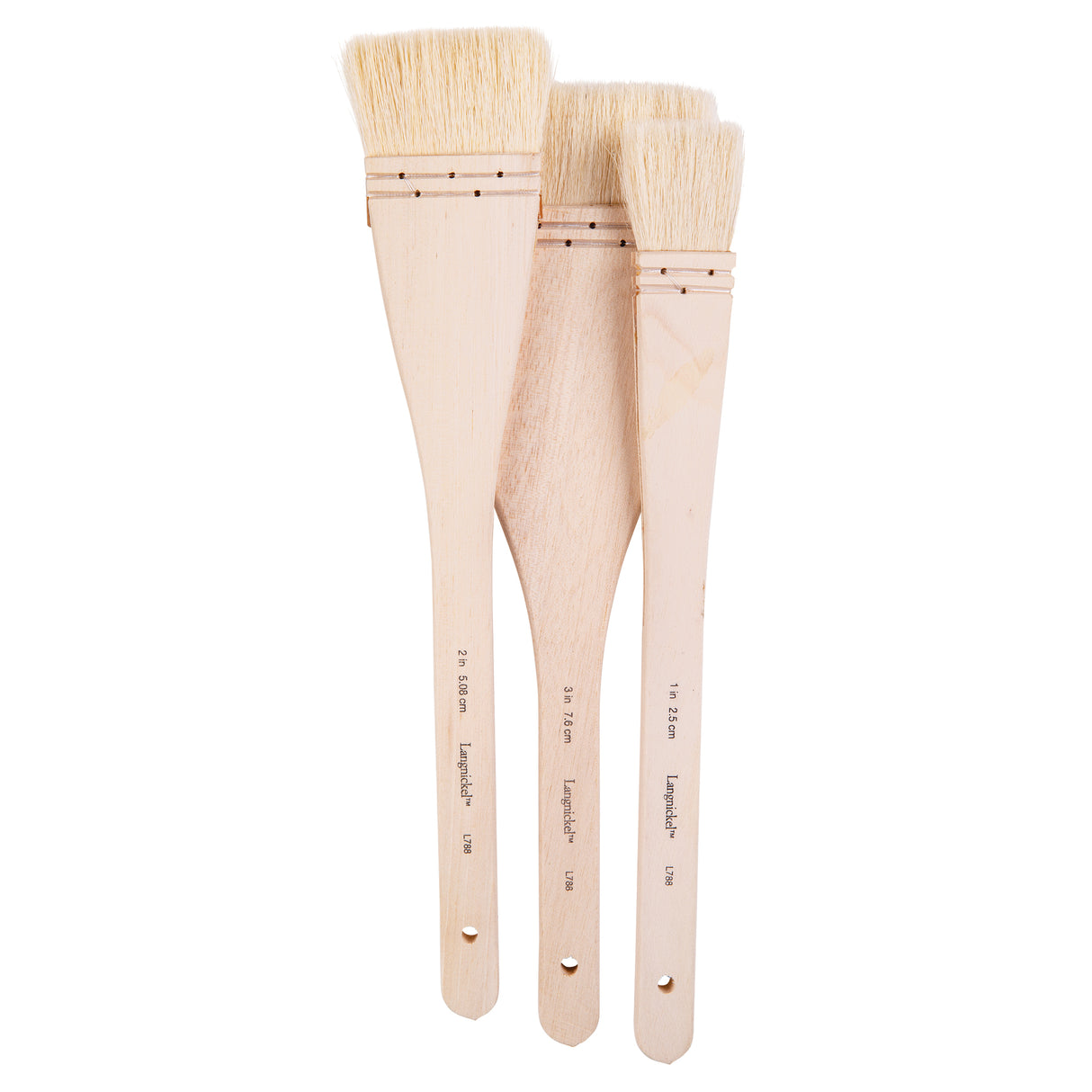 Hake Brush Set of 3 - Zart
