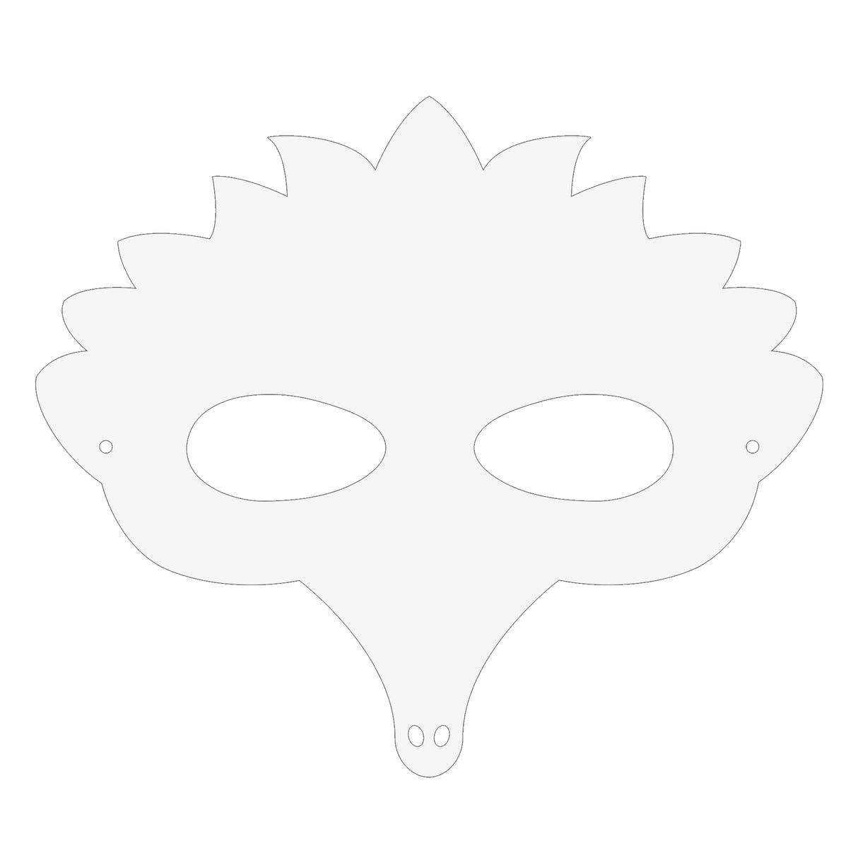 Cardboard Australian Animal Masks Pack of 30 - Zart