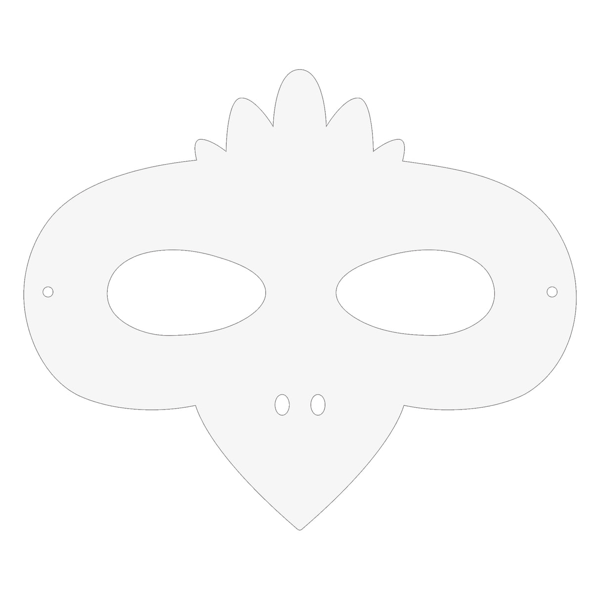 Cardboard Australian Animal Masks Pack of 30 - Zart