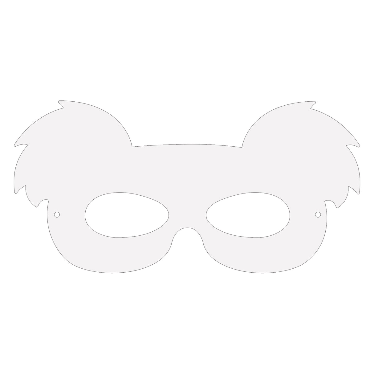 Cardboard Australian Animal Masks Pack of 30 - Zart