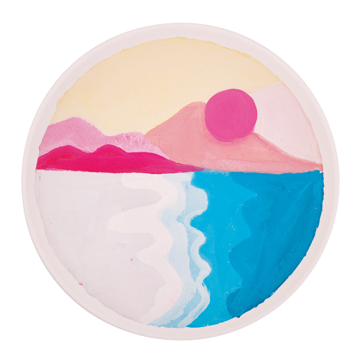 Ceramic Dinner Plate Bisque Fired Pack of 30 - Zart