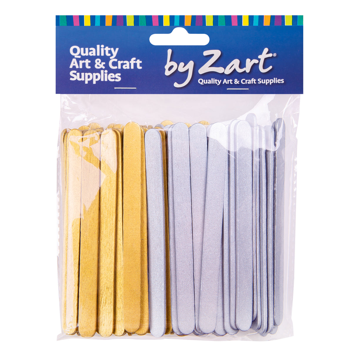Popsticks Gold and Silver Pack of 100 - Zart