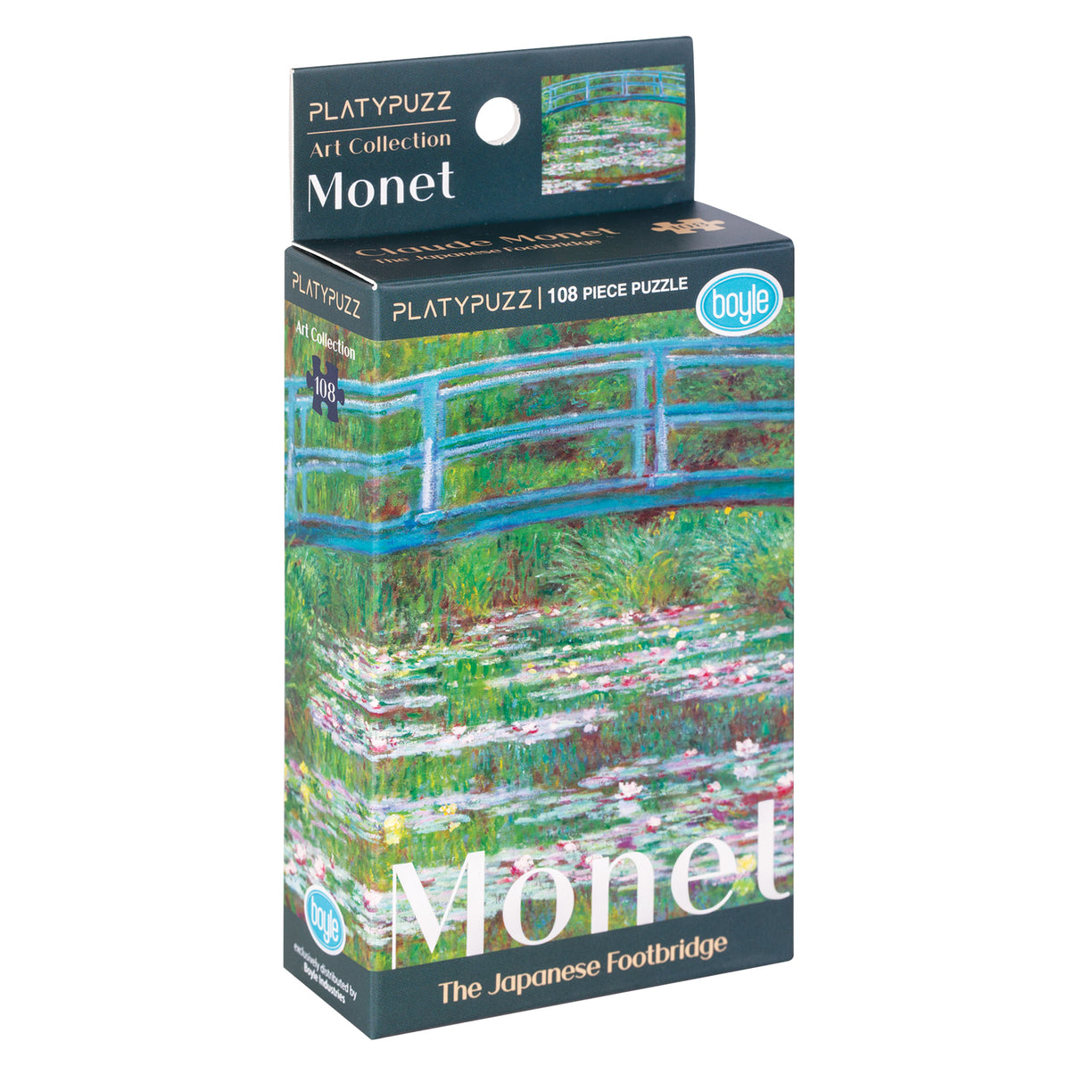 Jigsaw Puzzle Monet Japanese Footbridge 108 Pieces - Zart