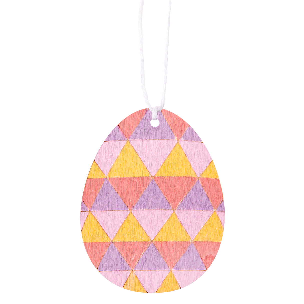 Wooden Easter Egg Craft Shapes Pack of 30 - ZART