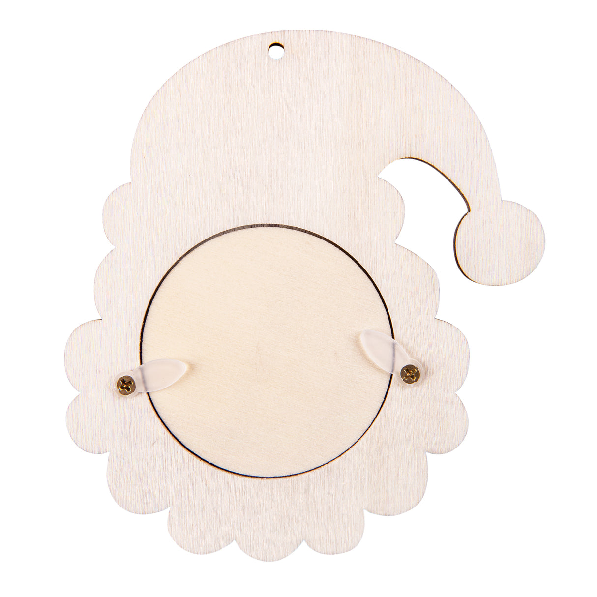 Wooden Santa Face Frames Pack of 10 - ZART