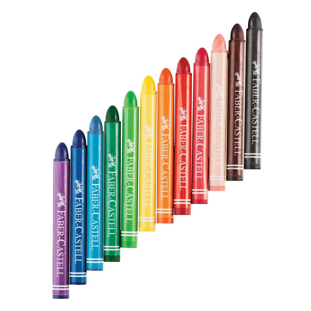 Faber-Castell Jumbo Wax Crayons Set of 12 - Zart