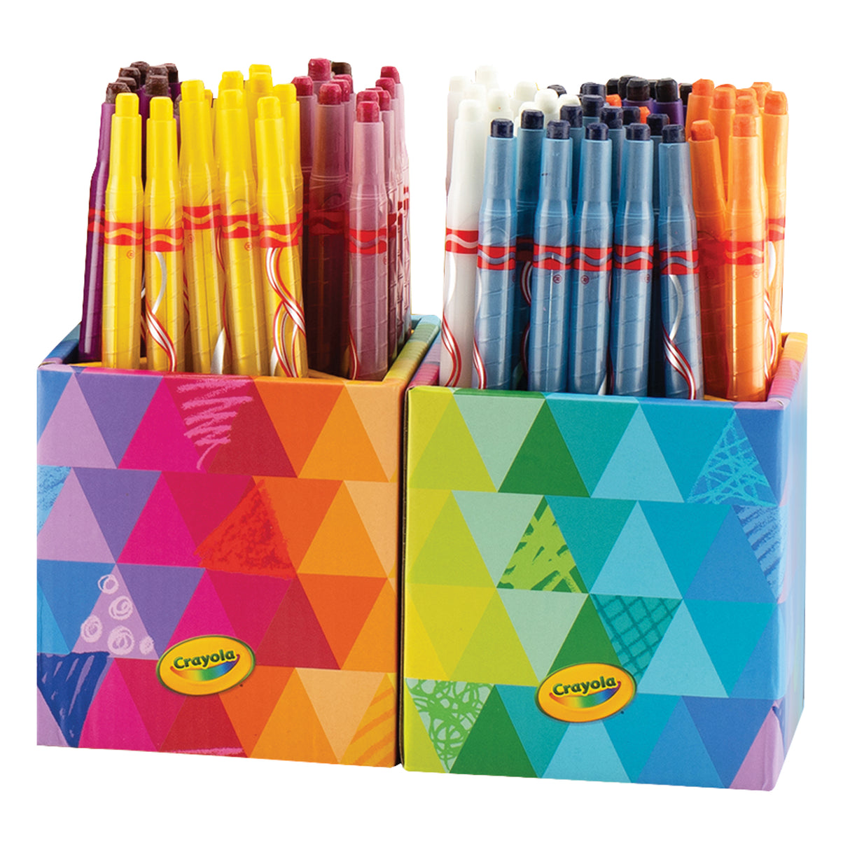 Crayola Twistable Crayon with Desk Caddies Classpack of 240 - Zart