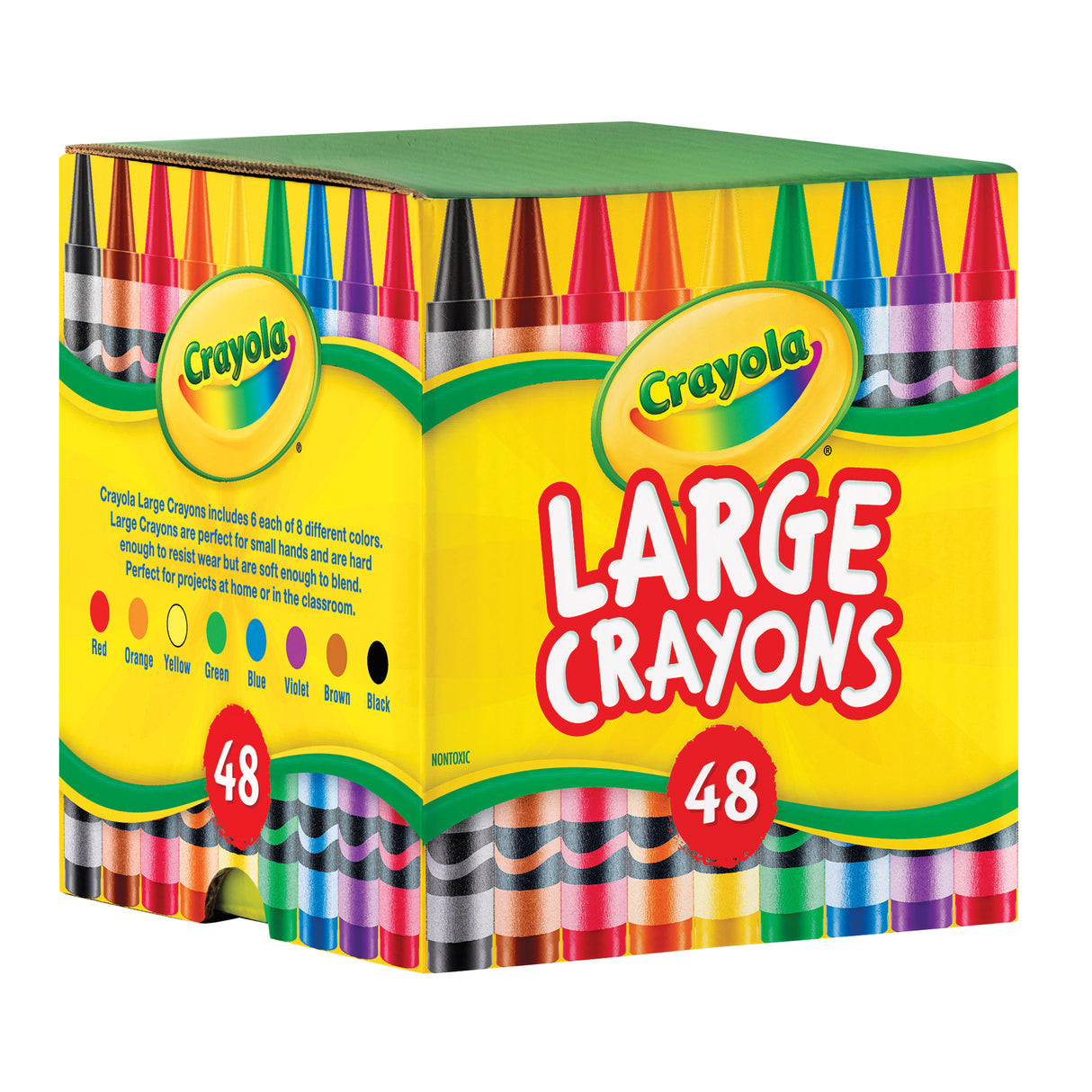 Crayola Large Crayons Share Pack of 48 - Zart