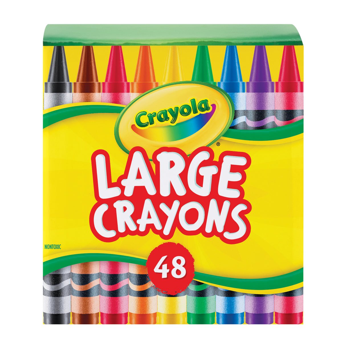 Crayola Large Crayons Share Pack of 48 - Zart