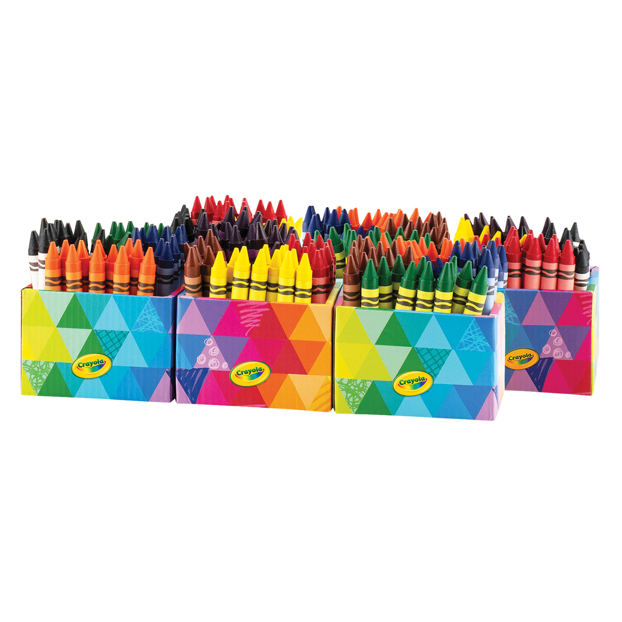 Crayola Crayon with Desk Caddies Classpack of 240 - Zart