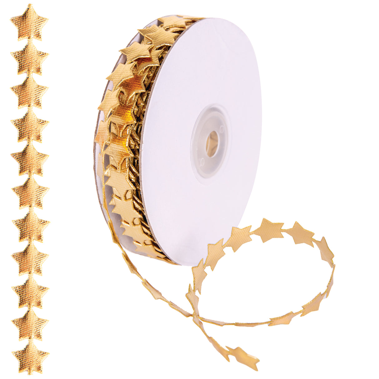 Metallic Star Trim 5m - Zart