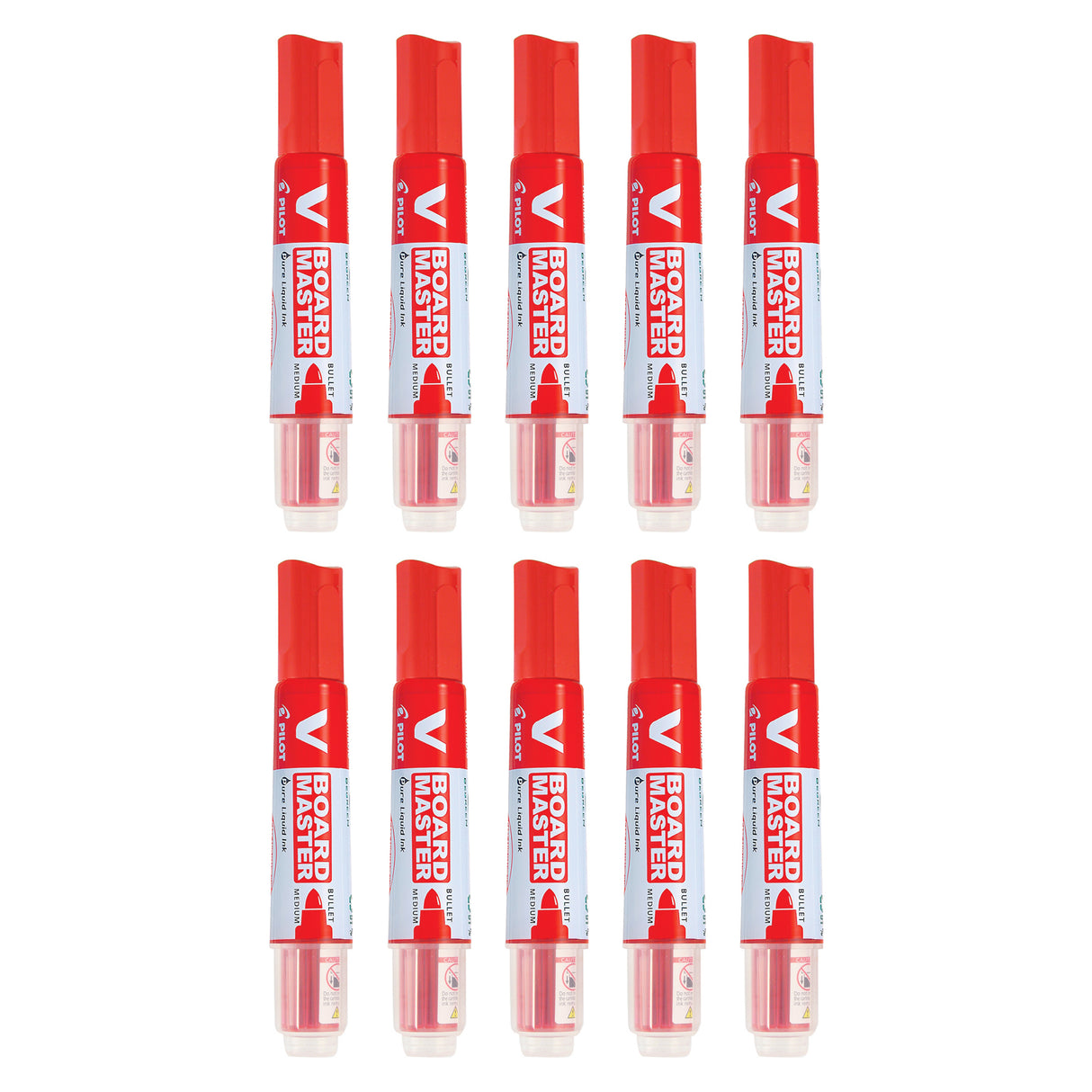 Pilot BegreeN V Board Master Whiteboard Marker 0.9mm Bullet Pack of 10 - Zart