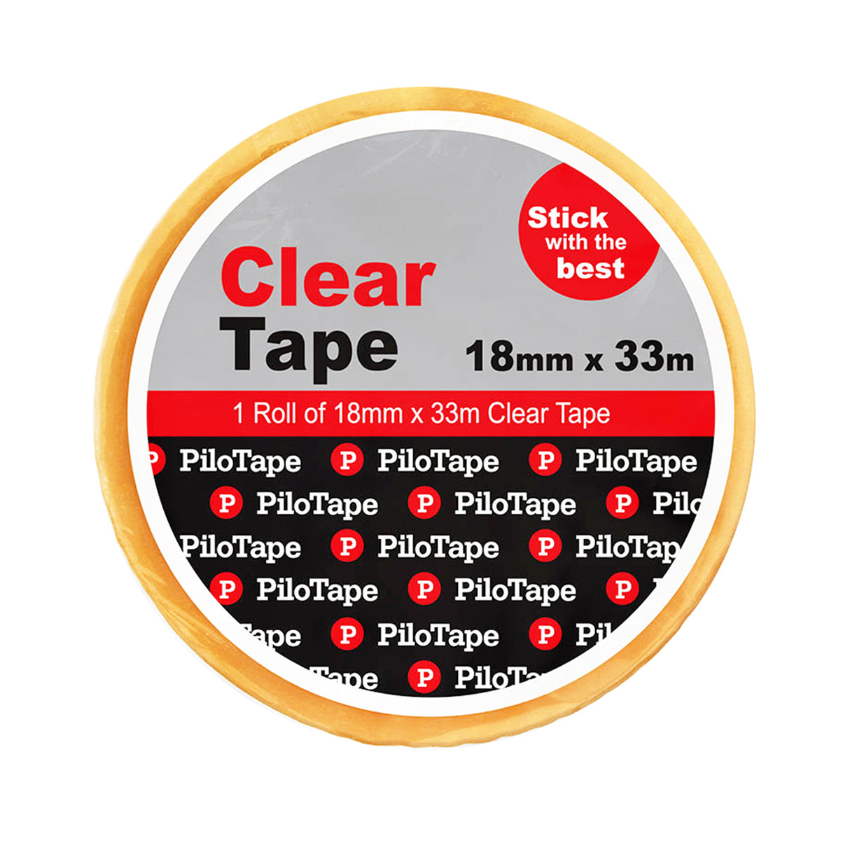 General Purpose Clear Sticky Tape 18mm x 33m - Zart