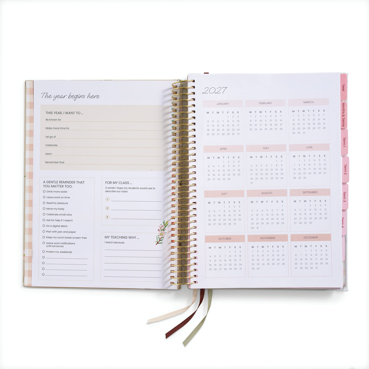 Elizabeth Richards Teacher Planner 2027 Bundle