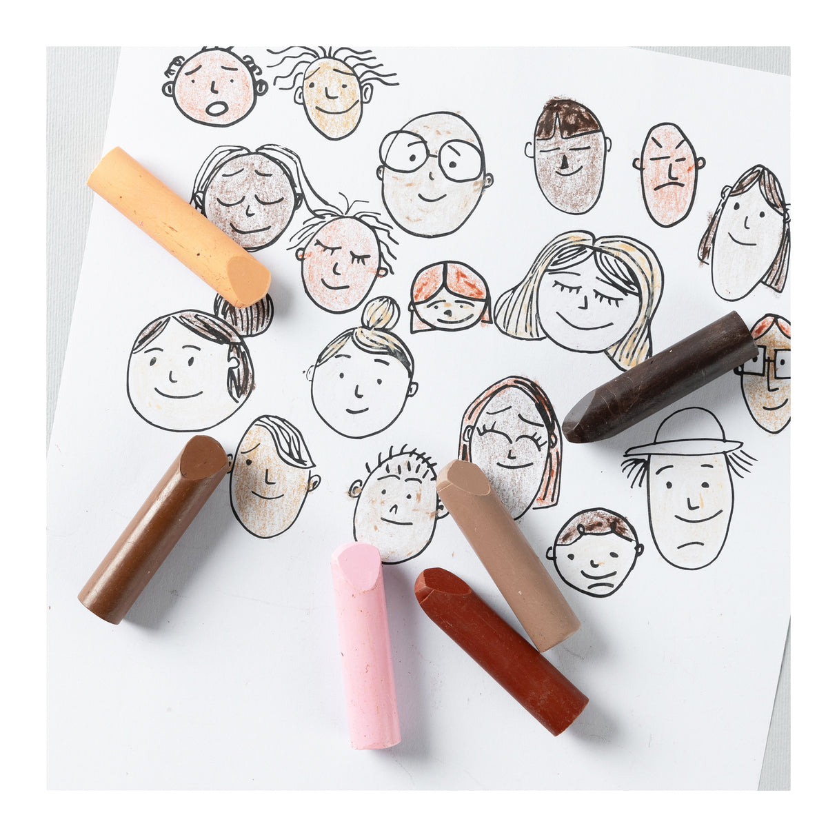 Friendship Colours Stubby Crayons - Zart