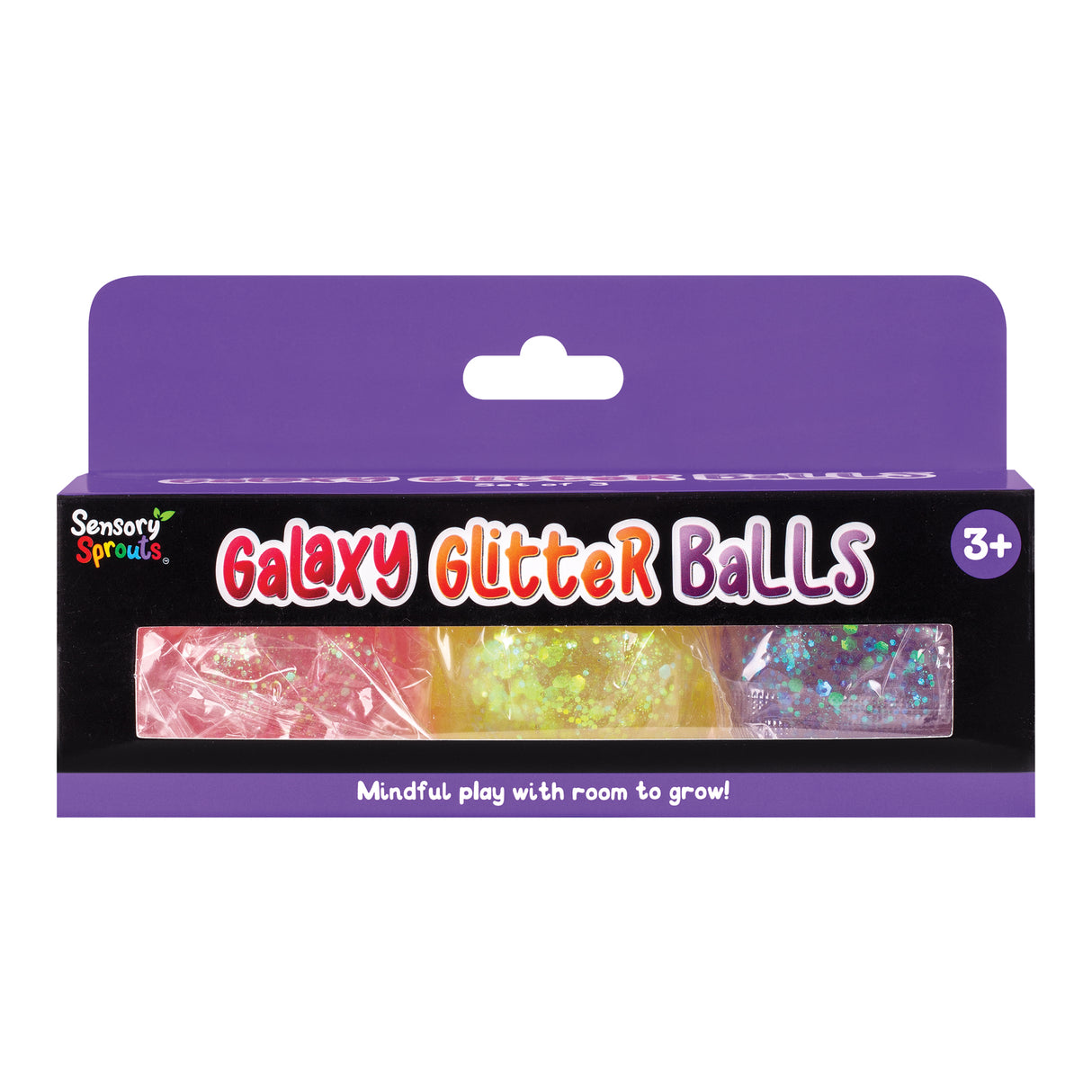 Sensory Sprouts Galaxy Glitter Balls - Zart