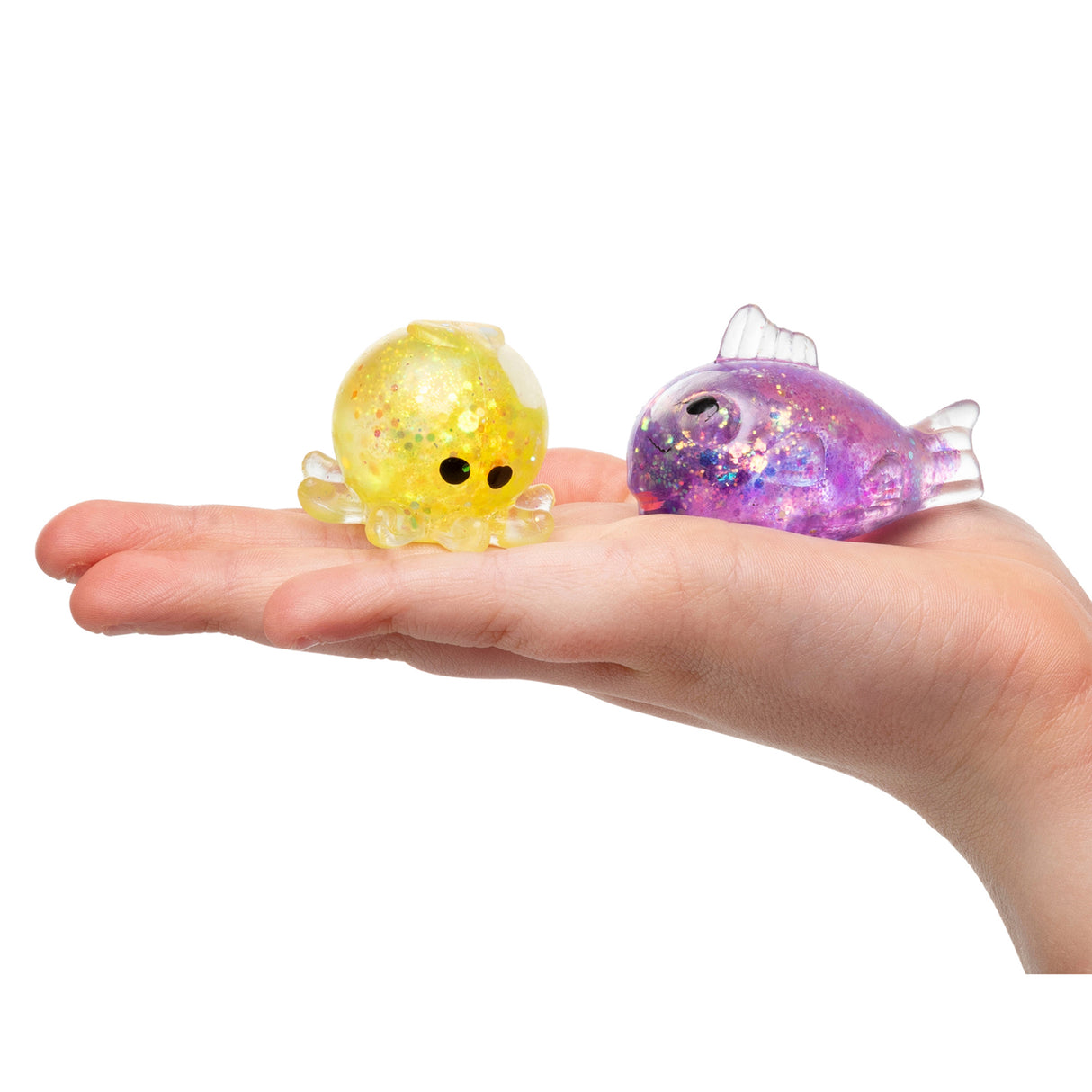 Sensory Sprouts Squeeze Glitter Shapes Pack of 12 - Zart