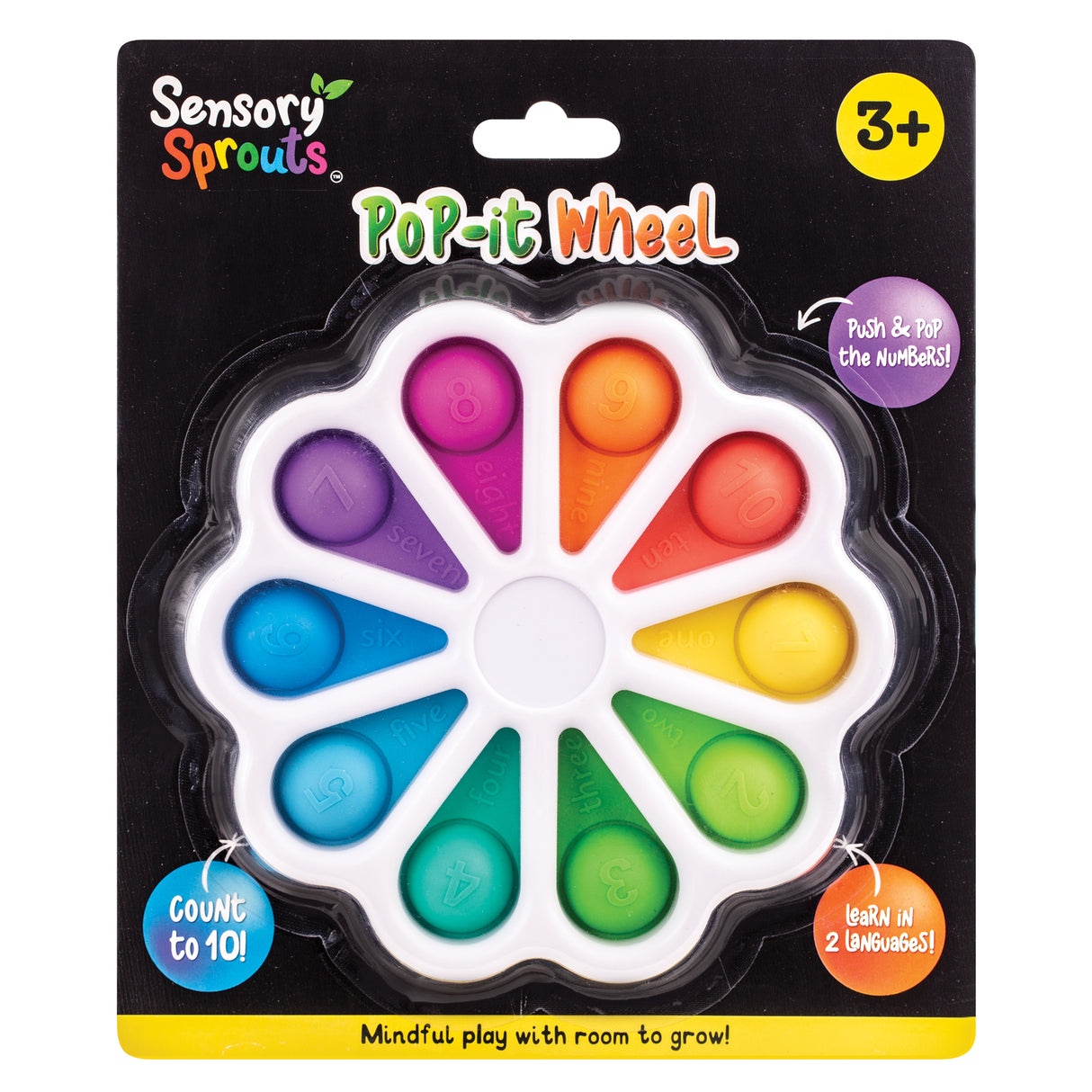 Sensory Sprouts Pop-It Wheel - Zart