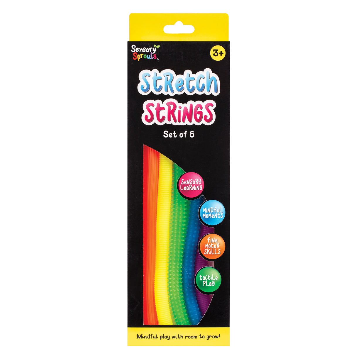 Sensory Sprouts Stretch Strings Pack of 6 - Zart