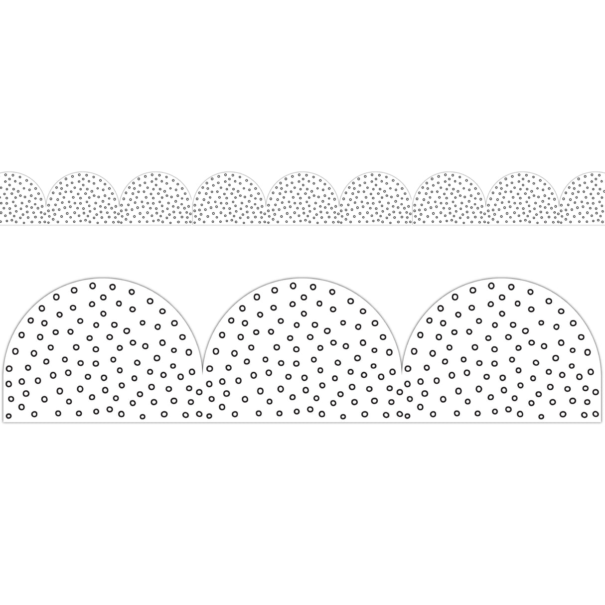 Patterned Scalloped Border - Roll - Zart
