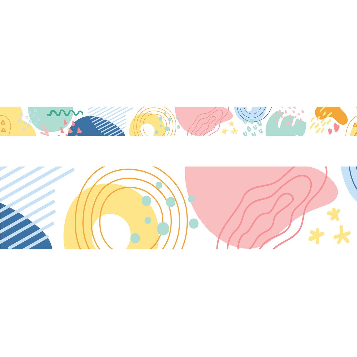 Abstract Borders 90 x 7.5cm Pack of 12 - Zart