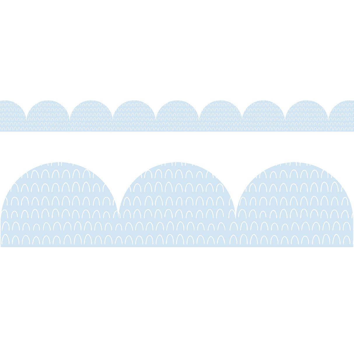 Patterned Scalloped Border - Roll - Zart