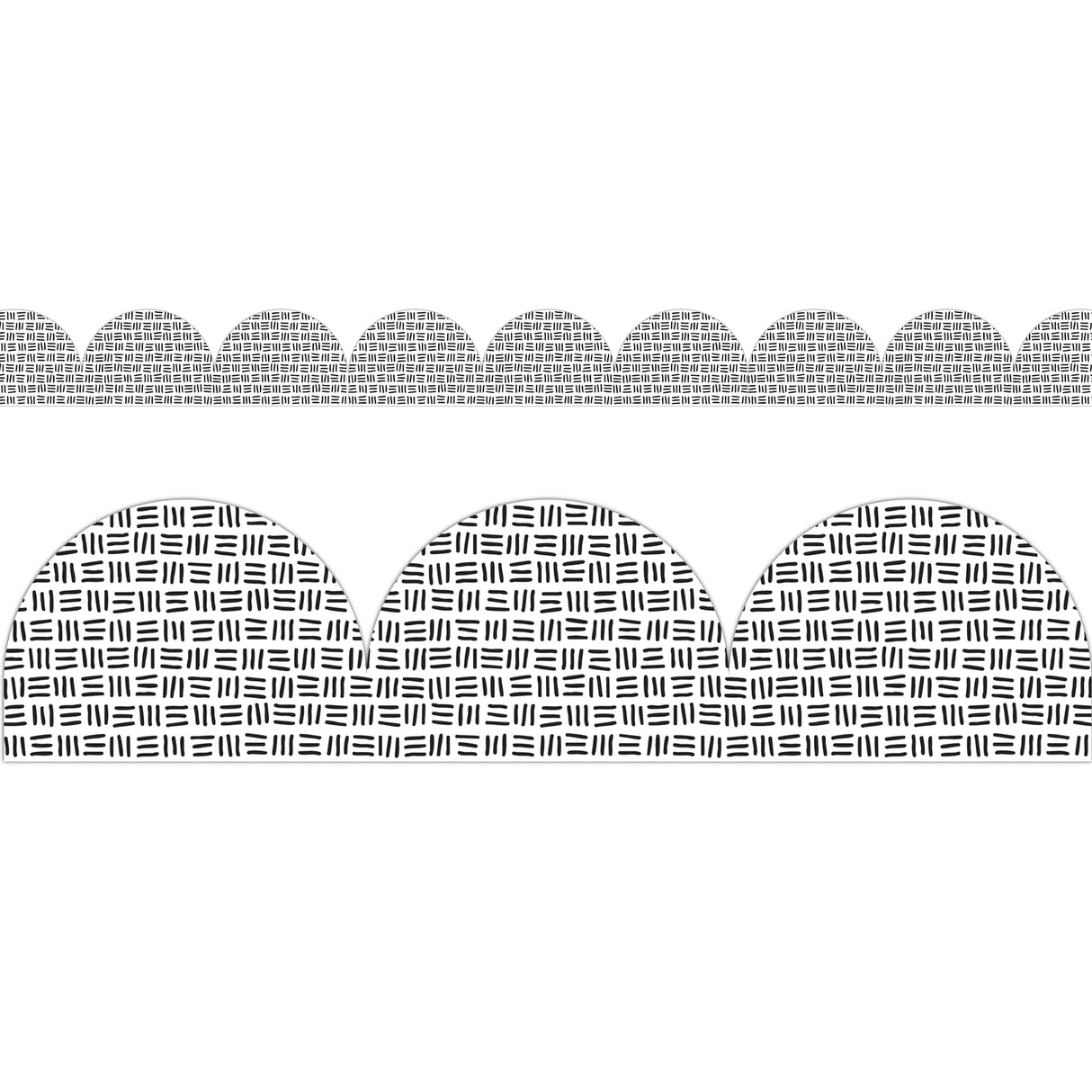 Patterned Scalloped Border - Roll - Zart