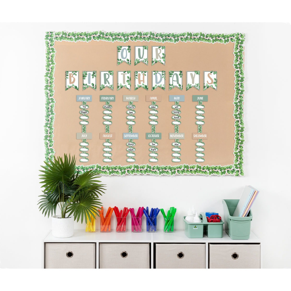 Birthday Bulletin Board Set - Zart