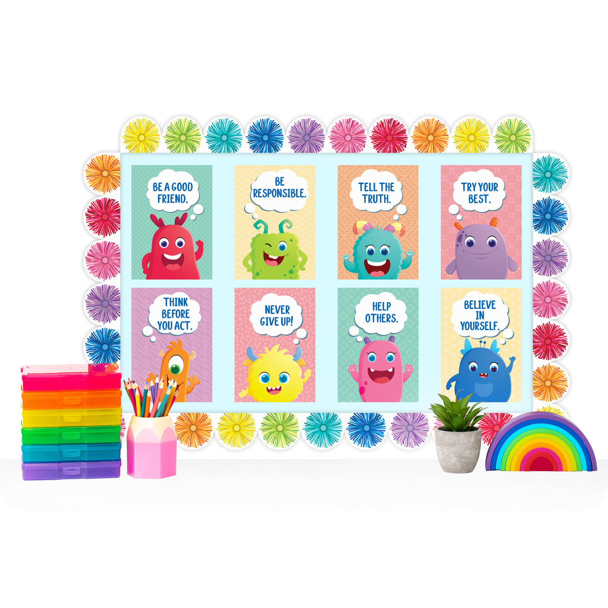 Scallop Border 90cm x 7cm Pack of 12 - Zart