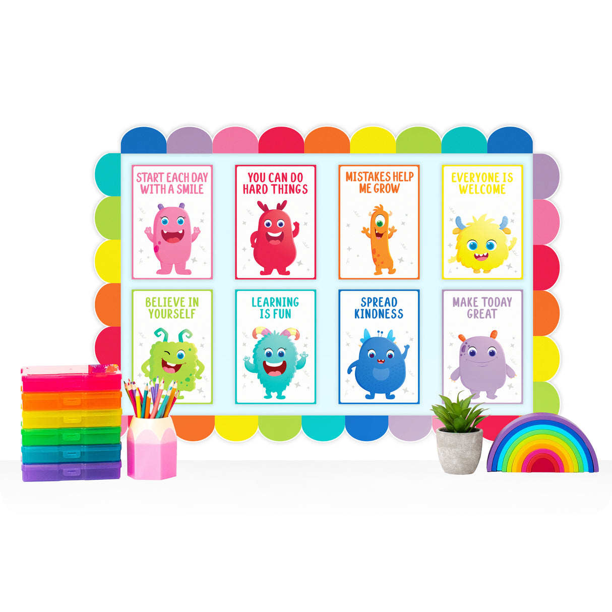 Scallop Border 90cm x 7cm Pack of 12 - Zart