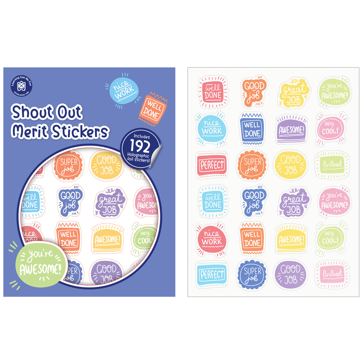 Merit Sticker Books - Zart