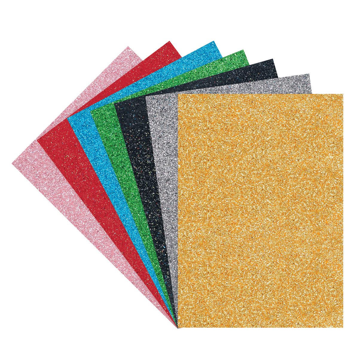Felt Glitter A4 Pack of 28 Sheets - Zart