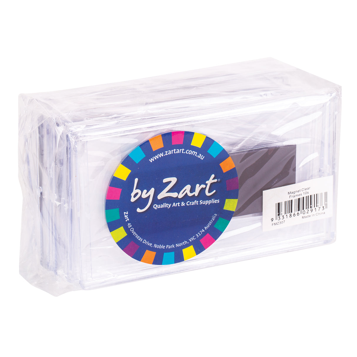 Magnet Clear Frames Pack of 10 - Zart